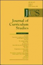 Journal of Curriculum Studies template (Taylor and Francis)
