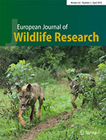 European Journal of Wildlife Research template (Springer)