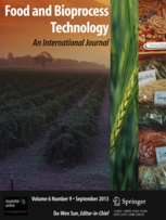 Food and Bioprocess Technology template (Springer)