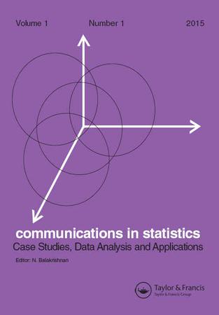 Communications in Statistics: Case Studies, Data Analysis and Applications template ( Data Analysis and Applications)