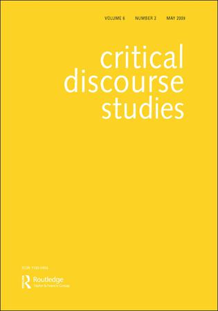Critical Discourse Studies template (Taylor and Francis)
