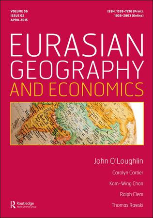 Eurasian Geography and Economics template (Taylor and Francis)