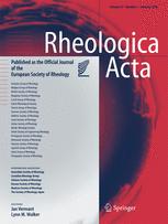 Rheologica Acta template (Springer)