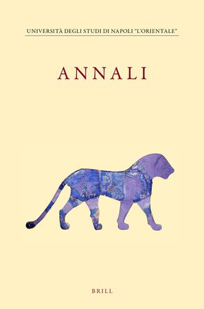 Annali Sezione Orientale