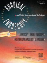 Surgical Endoscopy template (Springer)
