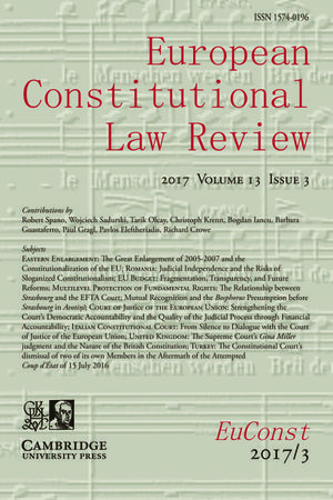 European Constitutional Law Review