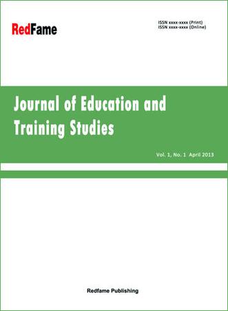 Journal of Education and Training Studies template (RedFame)