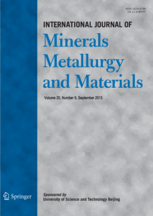 International Journal of Minerals, Metallurgy, and Materials template ( Metallurgy)