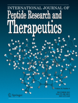 International Journal of Peptide Research and Therapeutics template (Springer)