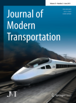 Journal of Modern Transportation template (Springer)