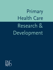 Primary Health Care Research & Development template (Cambridge University Press)