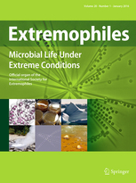 Extremophiles template (Springer)