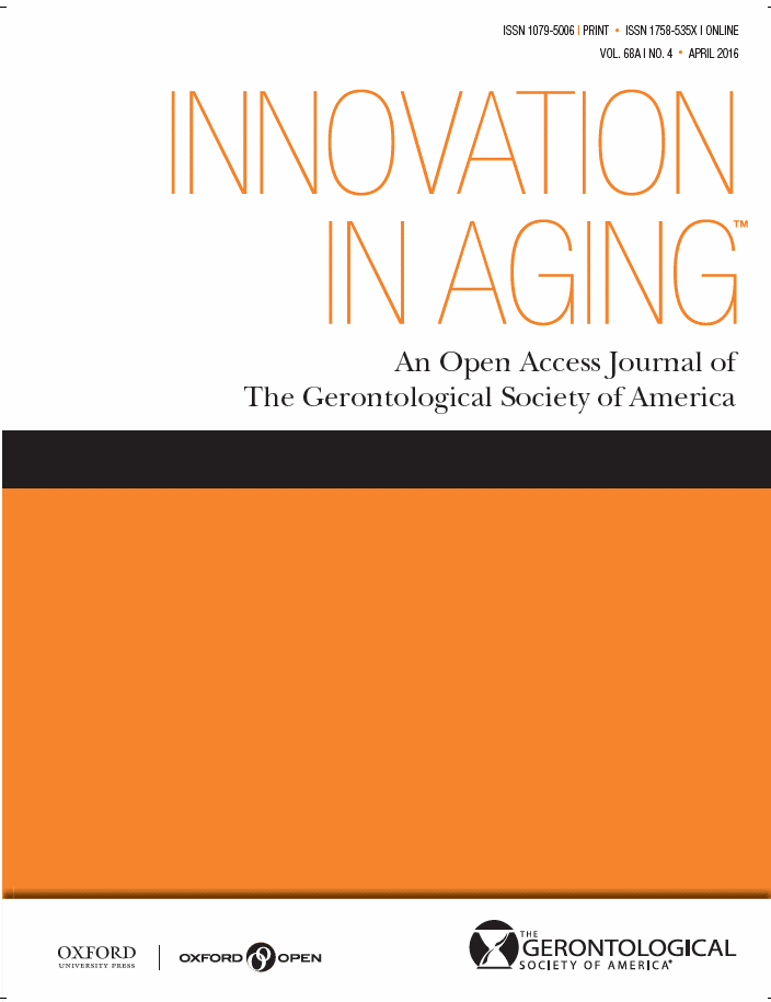 Innovation in Aging