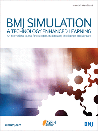 BMJ Simulation & Technology Enhanced Learning template (BMJ Publishing Group)