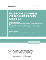 Russian Journal of Non-Ferrous Metals template (Springer)