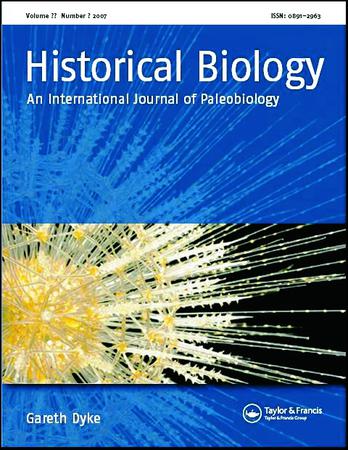 Historical Biology template (Taylor and Francis)
