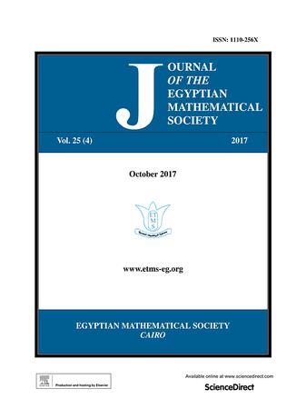 Journal of the Egyptian Mathematical Society template (Elsevier)