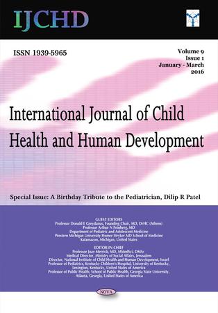 International Journal of Child Health and Human Development Template ...