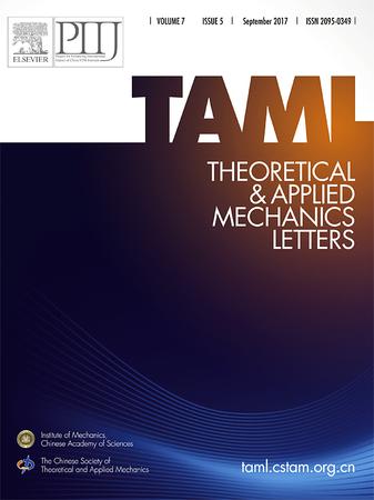 Theoretical and Applied Mechanics Letters template - For Authors