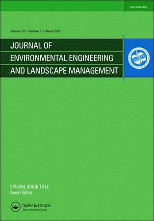 Journal of Environmental Engineering and Landscape Management template (Taylor and Francis)