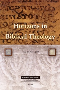 Horizons in Biblical Theology template (Brill)