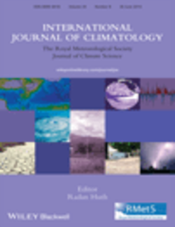International Journal of Climatology template (Wiley)