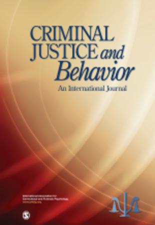 Criminal Justice and Behavior