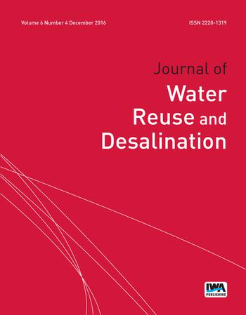 Journal of Water Reuse and Desalination Template - IWA Publishing