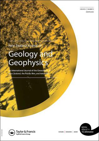 New Zealand Journal of Geology and Geophysics Template - Taylor and Francis