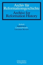 Archiv für Reformationsgeschichte / Literaturberichte - Archive for Reformation History / Literature Review template (De Gruyter)