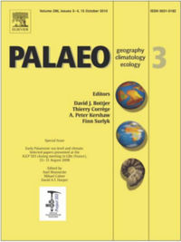 Palaeogeography, Palaeoclimatology, Palaeoecology template ( Palaeoclimatology)