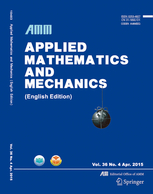 Applied Mathematics and Mechanics template (Springer)