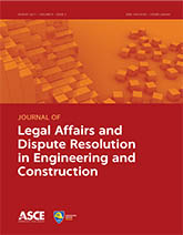 Journal of Legal Affairs and Dispute Resolution in Engineering and Construction template (American Society of Civil Engineers)
