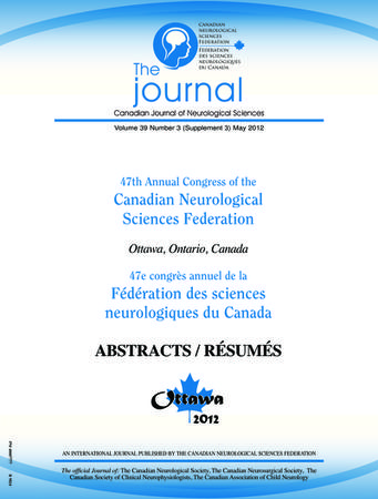 Canadian Journal of Neurological Sciences
