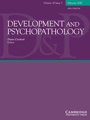 Development and Psychopathology template (Cambridge University Press)