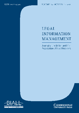 Legal Information Management