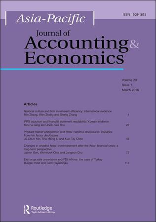 Asia-Pacific Journal of Accounting and Economics template (Taylor and Francis)