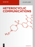 Heterocyclic Communications template (De Gruyter)