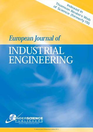 European Journal of Industrial Engineering template (Inderscience Publishers)