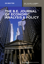 The B.E. Journal of Economic Analysis & Policy template (De Gruyter)