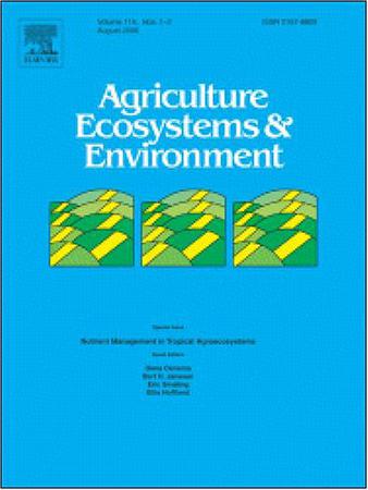 Agriculture, Ecosystems & Environment template ( Ecosystems & Environment)