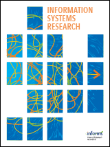 Information Systems Research template (Informs)