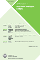 ACM Transactions on Interactive Intelligent Systems (TiiS) template (Association for Computing Machinery)