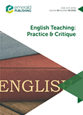 English Teaching: Practice & Critique template (Emerald Publishing)