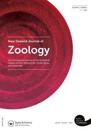 New Zealand Journal of Zoology Template - Taylor and Francis