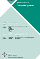 ACM Transactions on Computer Systems (TOCS) template (Association for Computing Machinery)