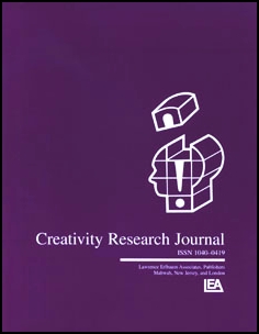 Creativity Research Journal template (Taylor and Francis)