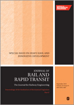 Proceedings of the Institution of Mechanical Engineers, Part F: Journal of Rail and Rapid Transit template ( Part F: Journal of Rail and Rapid Transit)