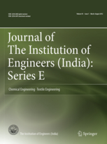 Journal of The Institution of Engineers (India): Series E template (Springer)