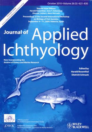 Journal of Applied Ichthyology template (Wiley)